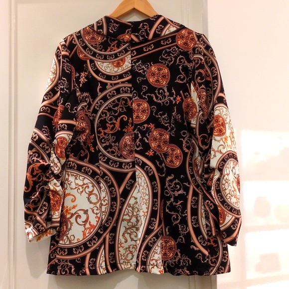 Baroque Print Blazer NWT - Picture 3 of 8
